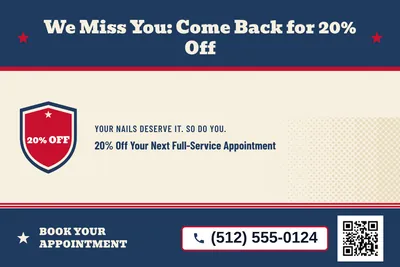 Vintage Americana · Checklist: We Miss You: Come Back for 20% Off
