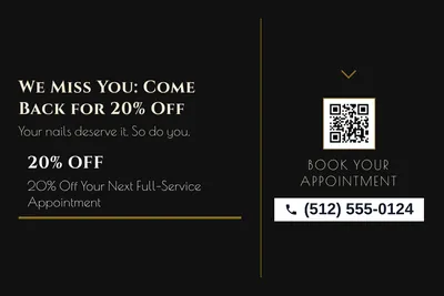 Art deco · Checklist: We Miss You: Come Back for 20% Off