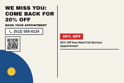 Bauhaus · Checklist: We Miss You: Come Back for 20% Off