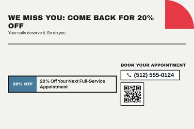 Bauhaus · Coupon: We Miss You: Come Back for 20% Off