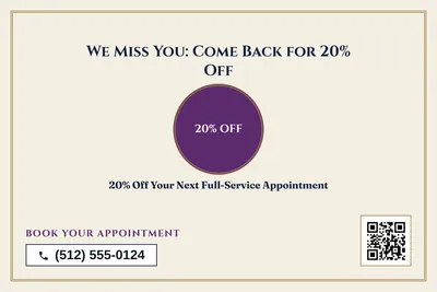 Classic · Big Offer: We Miss You: Come Back for 20% Off