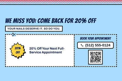 Comic pop · Coupon: We Miss You: Come Back for 20% Off