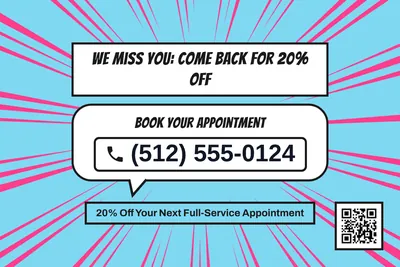 Comic pop · Phone Billboard: We Miss You: Come Back for 20% Off