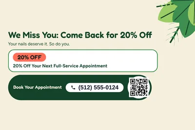 Jungle · Checklist: We Miss You: Come Back for 20% Off