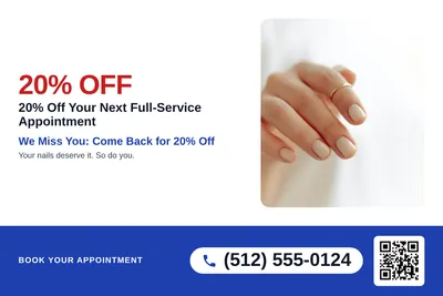 Local Offer · Big Offer: We Miss You: Come Back for 20% Off