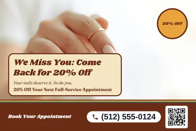 Retro 70s · Photo Hero: We Miss You: Come Back for 20% Off