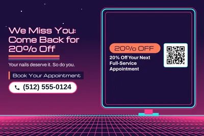 Synthwave · Checklist: We Miss You: Come Back for 20% Off