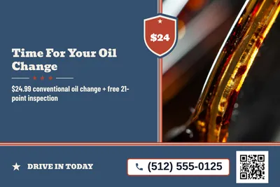 Vintage Americana · Split: Time For Your Oil Change