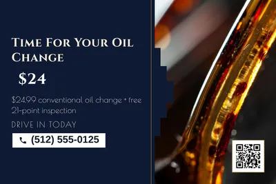 Art deco · Split: Time For Your Oil Change
