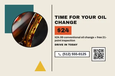 Bauhaus · Photo Frame: Time For Your Oil Change