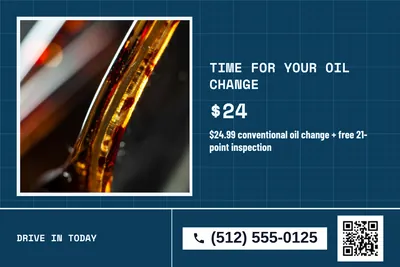 Blueprint · Split: Time For Your Oil Change