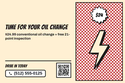 Comic pop · Split: Time For Your Oil Change