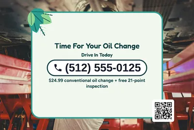 Jungle · Phone Billboard: Time For Your Oil Change