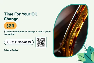 Jungle · Photo Frame: Time For Your Oil Change