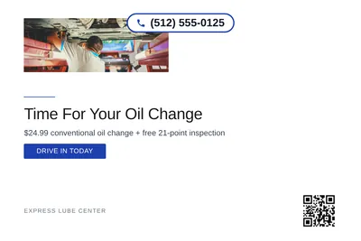 Minimal White · Bottom Heavy: Time For Your Oil Change