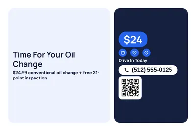 Modern · Checklist: Time For Your Oil Change