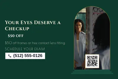 Art deco · Photo Frame: Your Eyes Deserve a Checkup