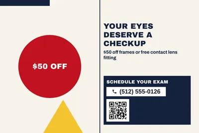 Bauhaus · Big Offer: Your Eyes Deserve a Checkup