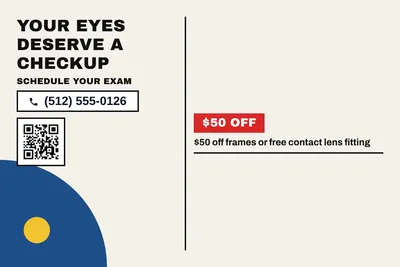Bauhaus · Checklist: Your Eyes Deserve a Checkup