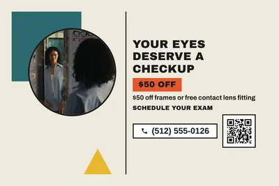 Bauhaus · Photo Frame: Your Eyes Deserve a Checkup