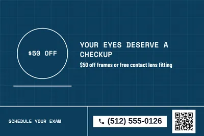 Blueprint · Big Offer: Your Eyes Deserve a Checkup