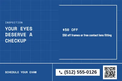 Blueprint · Checklist: Your Eyes Deserve a Checkup