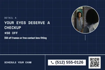 Blueprint · Photo Frame: Your Eyes Deserve a Checkup
