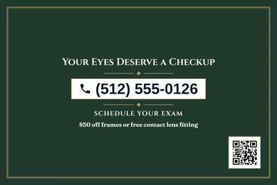 Classic · Phone Billboard: Your Eyes Deserve a Checkup