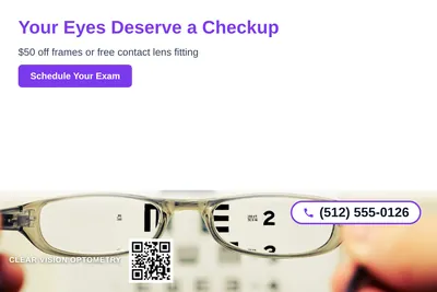 Clean Photo · Photo Bottom Strip: Your Eyes Deserve a Checkup