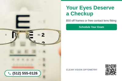 Clean Photo · Photo Left, Text Right: Your Eyes Deserve a Checkup