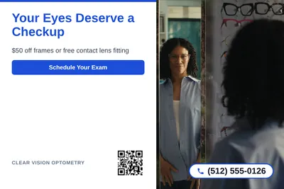 Clean Photo · Text Left, Photo Right: Your Eyes Deserve a Checkup