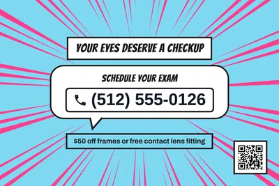 Comic pop · Phone Billboard: Your Eyes Deserve a Checkup