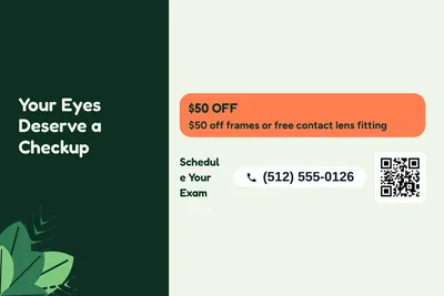Jungle · Offer Menu: Your Eyes Deserve a Checkup