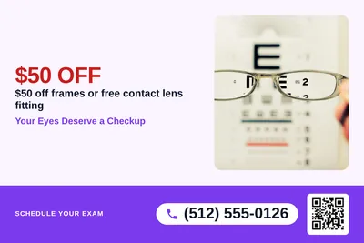 Local Offer · Big Offer: Your Eyes Deserve a Checkup