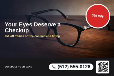 Local Offer · Photo Overlay: Your Eyes Deserve a Checkup