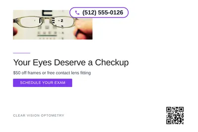 Minimal White · Bottom Heavy: Your Eyes Deserve a Checkup