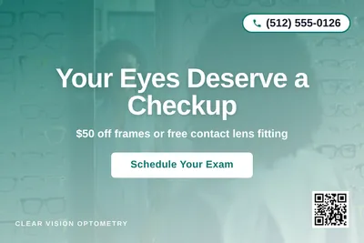 Modern Gradient · Centered Stack: Your Eyes Deserve a Checkup