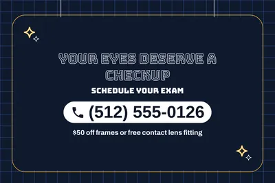 Neon night · Phone Billboard: Your Eyes Deserve a Checkup