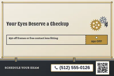 Steampunk · Coupon: Your Eyes Deserve a Checkup