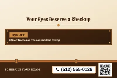 Steampunk · Offer Menu: Your Eyes Deserve a Checkup