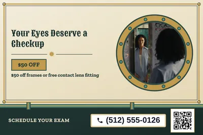 Steampunk · Photo Frame: Your Eyes Deserve a Checkup