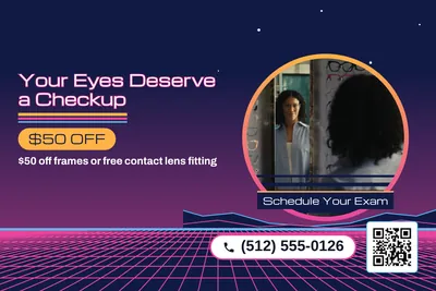 Synthwave · Photo Frame: Your Eyes Deserve a Checkup