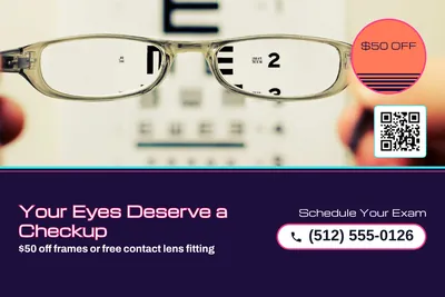 Synthwave · Photo Hero: Your Eyes Deserve a Checkup