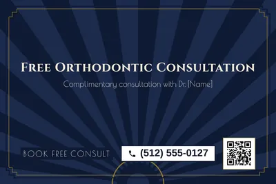 Art deco · Big Offer: Free Orthodontic Consultation