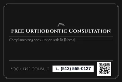Art deco · Offer Menu: Free Orthodontic Consultation