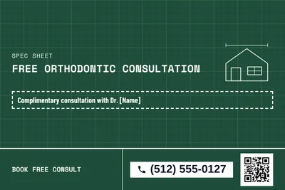 Blueprint · Coupon: Free Orthodontic Consultation