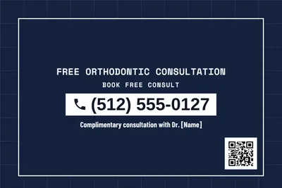 Blueprint · Phone Billboard: Free Orthodontic Consultation