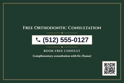 Classic · Phone Billboard: Free Orthodontic Consultation