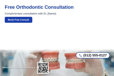 Clean Photo · Photo Bottom Strip: Free Orthodontic Consultation
