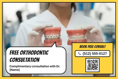 Comic pop · Photo Hero: Free Orthodontic Consultation